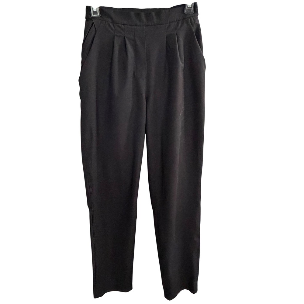Lululemon Woman's Trouser 4 Black High Rise Workwear Career  Office Professional
